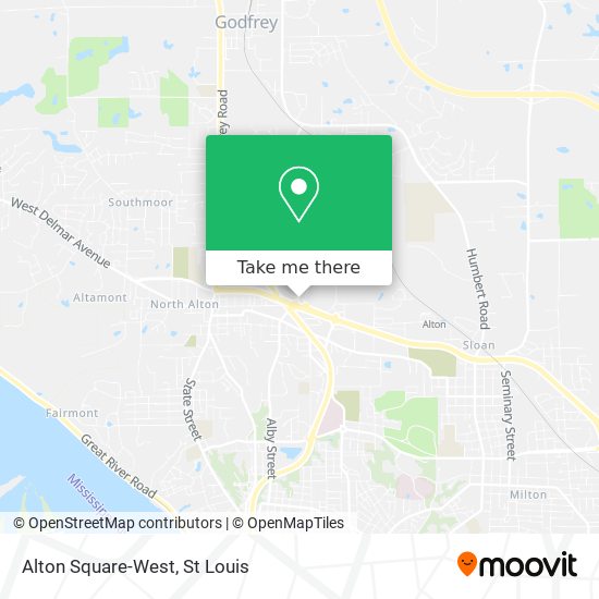 Alton Square-West map