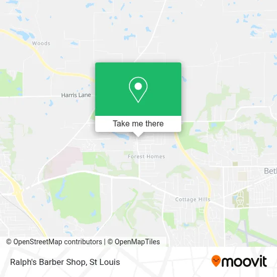 Ralph's Barber Shop map
