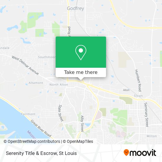 Mapa de Serenity Title & Escrow