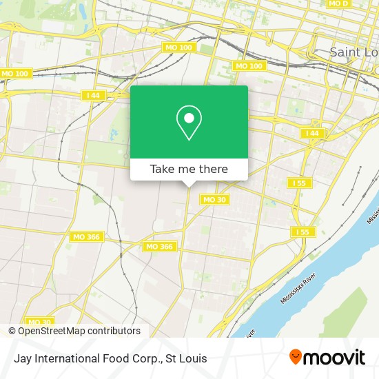 Mapa de Jay International Food Corp.