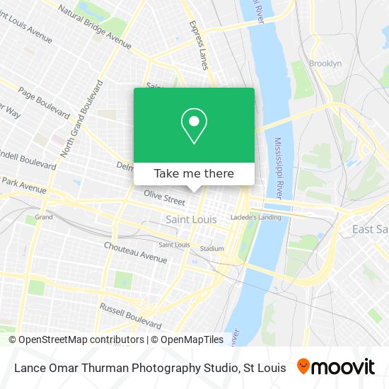 Lance Omar Thurman Photography Studio map