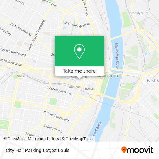 Mapa de City Hall Parking Lot