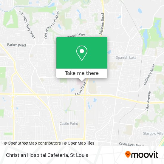 Mapa de Christian Hospital Cafeteria