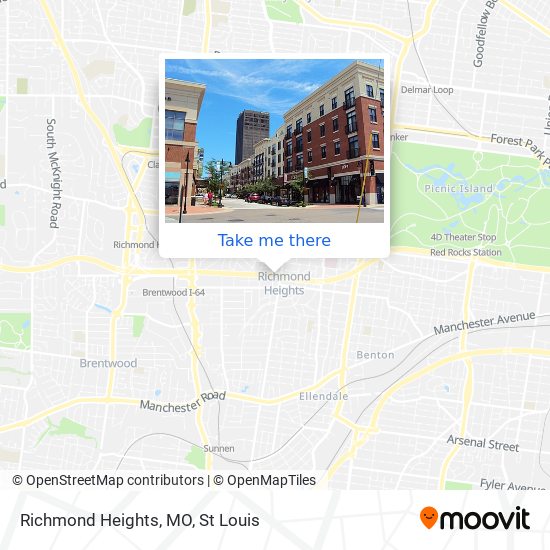 How to get to St. Louis Galleria in Richmond Heights by Bus or Metro?