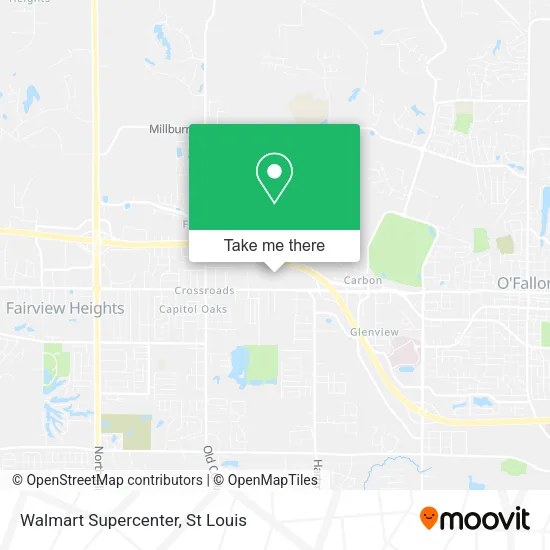 Walmart Supercenter map