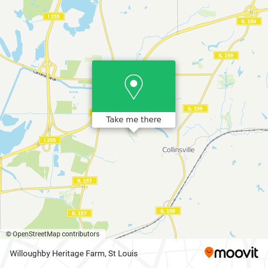 Willoughby Heritage Farm map
