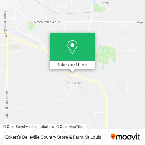 Eckert's Belleville Country Store & Farm map