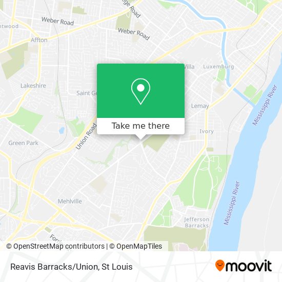 Mapa de Reavis Barracks/Union