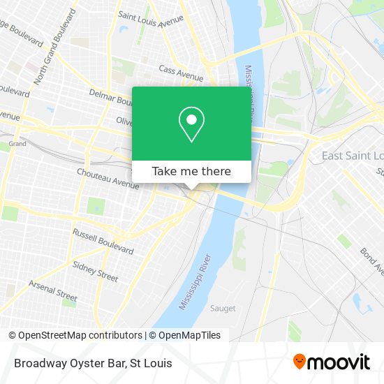 Mapa de Broadway Oyster Bar