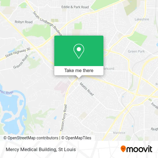 Mercy Medical Building map