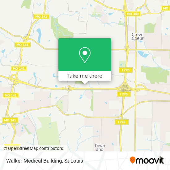 Walker Medical Building map