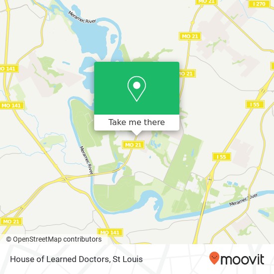 Mapa de House of Learned Doctors