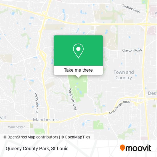Mapa de Queeny County Park