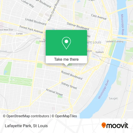 Lafayette Park map