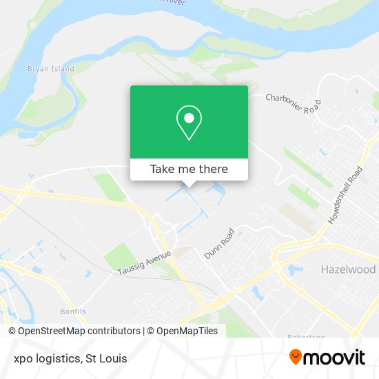 Mapa de xpo logistics