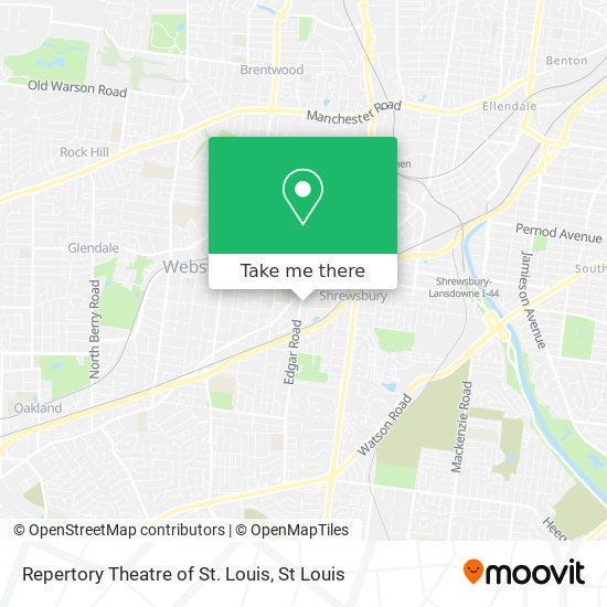 Repertory Theatre of St. Louis map