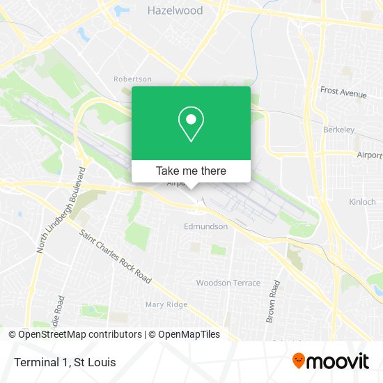Terminal 1 map
