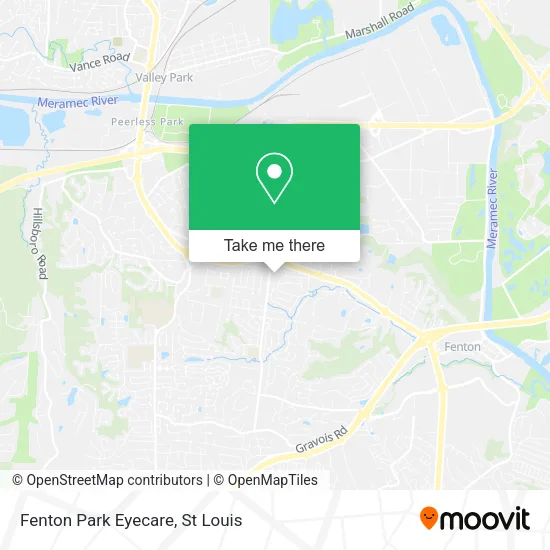 Fenton Park Eyecare map