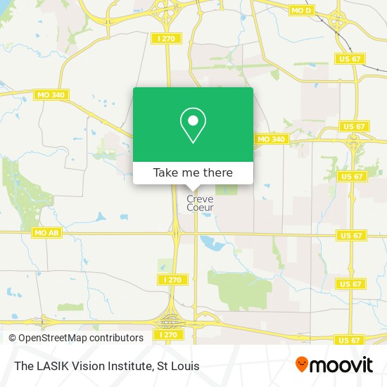 The LASIK Vision Institute map