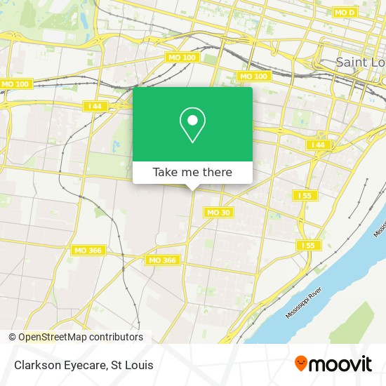 Clarkson Eyecare map