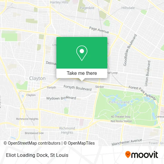 Eliot Loading Dock map