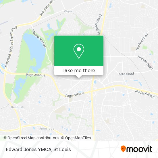 Mapa de Edward Jones YMCA