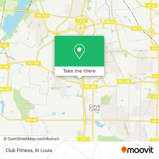 How To Get To Club Fitness In St Louis By Bus Or Metro Moovit