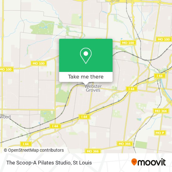 The Scoop-A Pilates Studio map