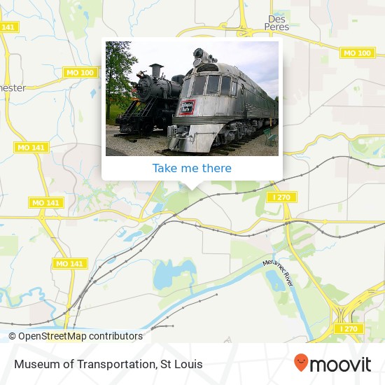 Mapa de Museum of Transportation