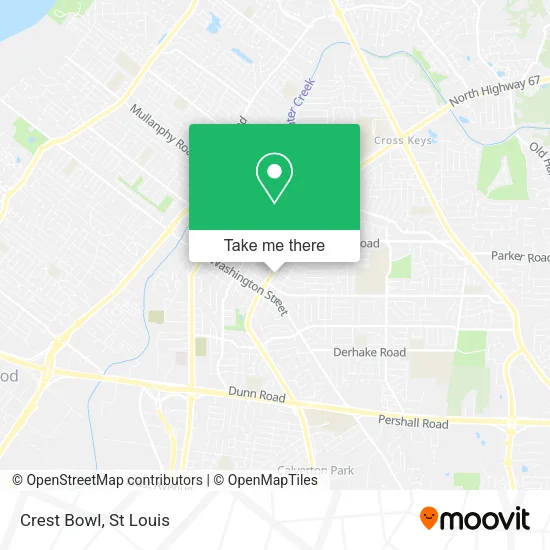 Crest Bowl map