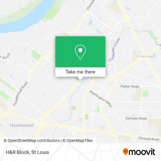 H&R Block map