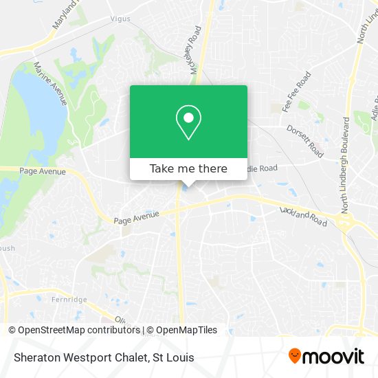 Mapa de Sheraton Westport Chalet