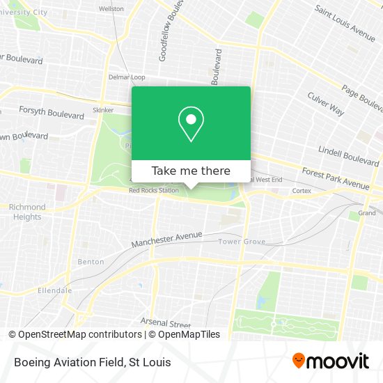 Mapa de Boeing Aviation Field