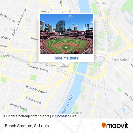 Affordable St Louis Cardinals Parking near Busch Stadium