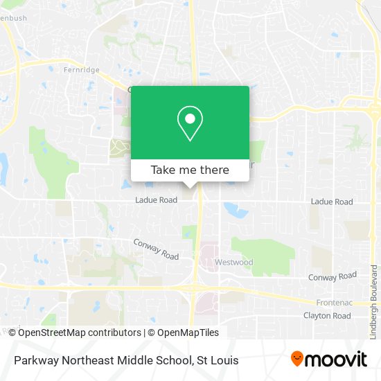 Parkway Northeast Middle School map