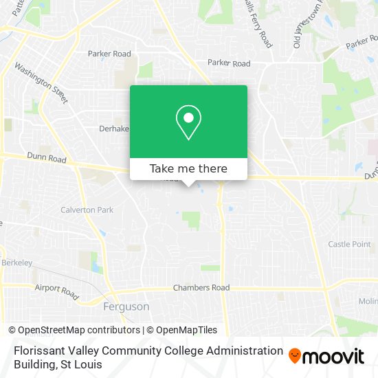Florissant Valley Community College Administration Building map