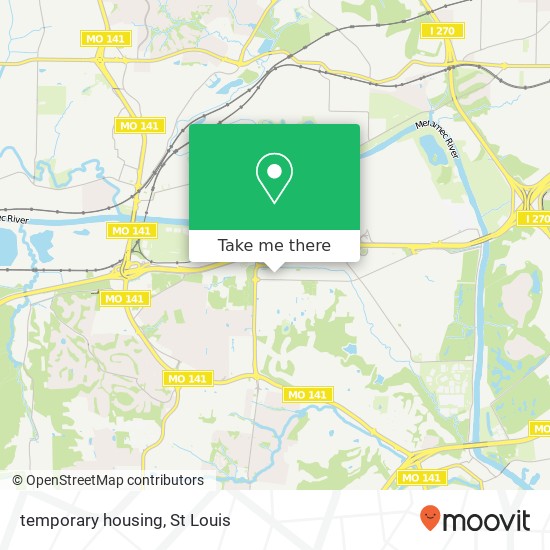 temporary housing map