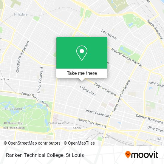Ranken Technical College map