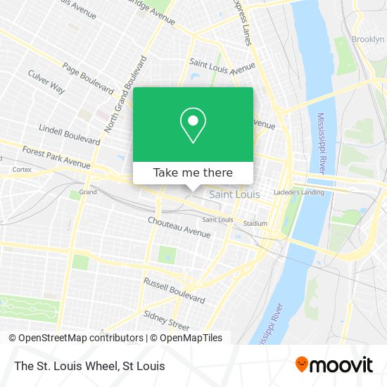 Mapa de The St. Louis Wheel