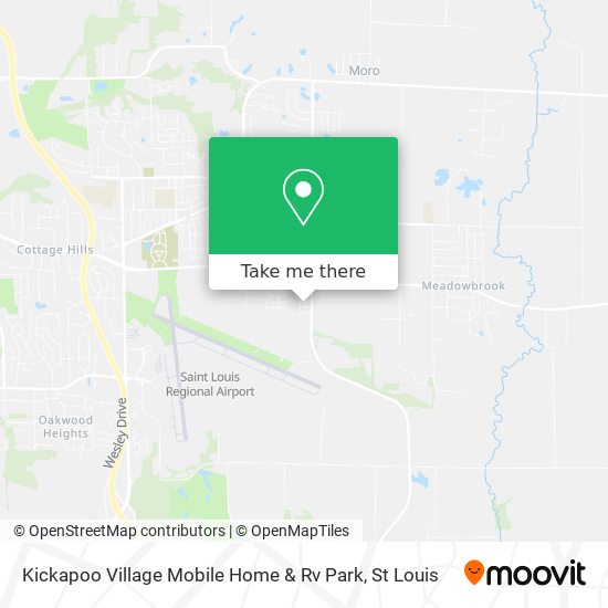 Kickapoo Village Mobile Home & Rv Park map