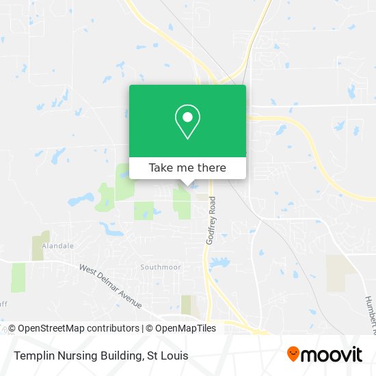Templin Nursing Building map