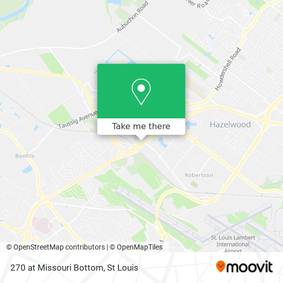 270 at Missouri Bottom map