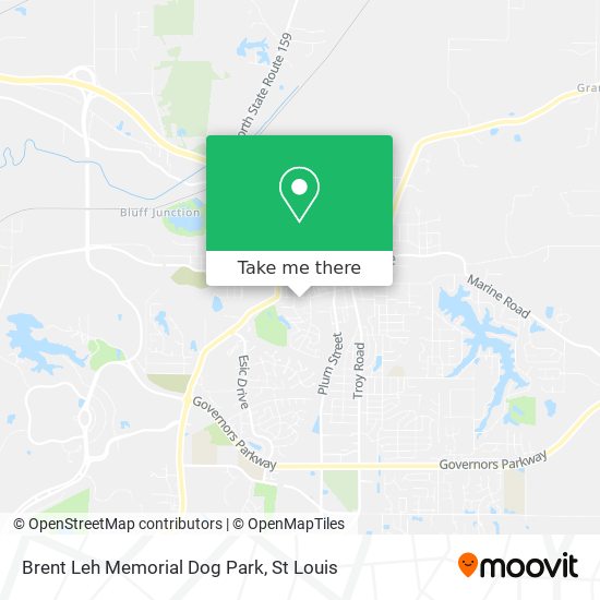 Mapa de Brent Leh Memorial Dog Park