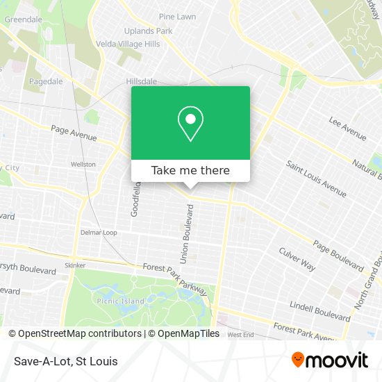 Mapa de Save-A-Lot