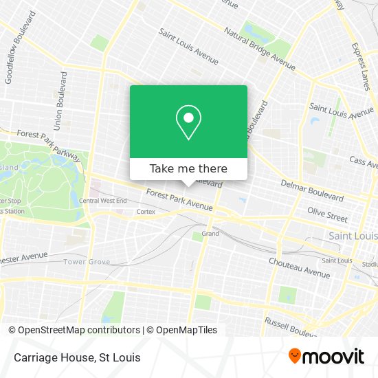 Mapa de Carriage House