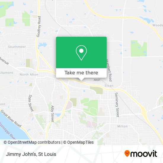 Mapa de Jimmy John's