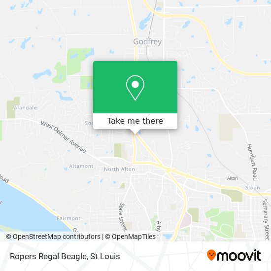 Ropers Regal Beagle map