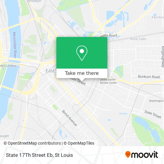 State 17Th Street Eb map