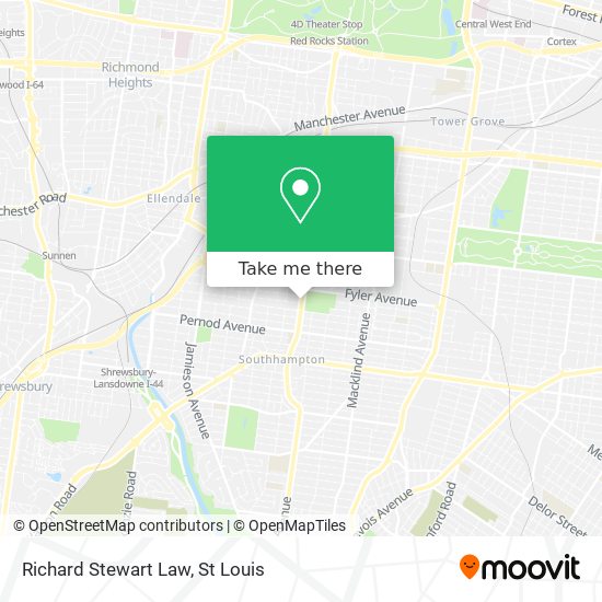 Richard Stewart Law map