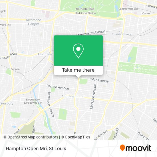 Mapa de Hampton Open Mri